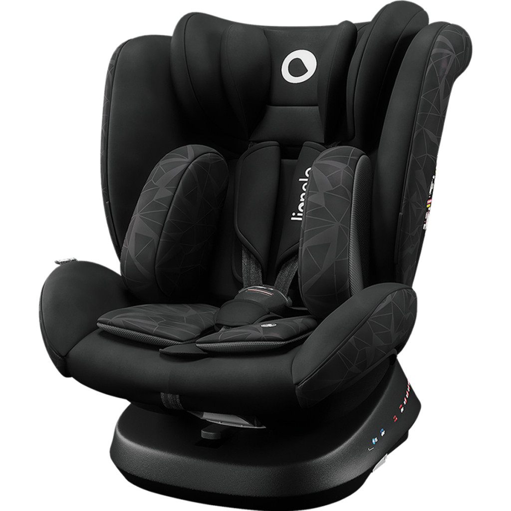 Дитяче автокрісло Lionelo Bastiaan One 0-36 kg Black Onyx (чорна база) (LO-BASTIAAN ONE Black Onyx)