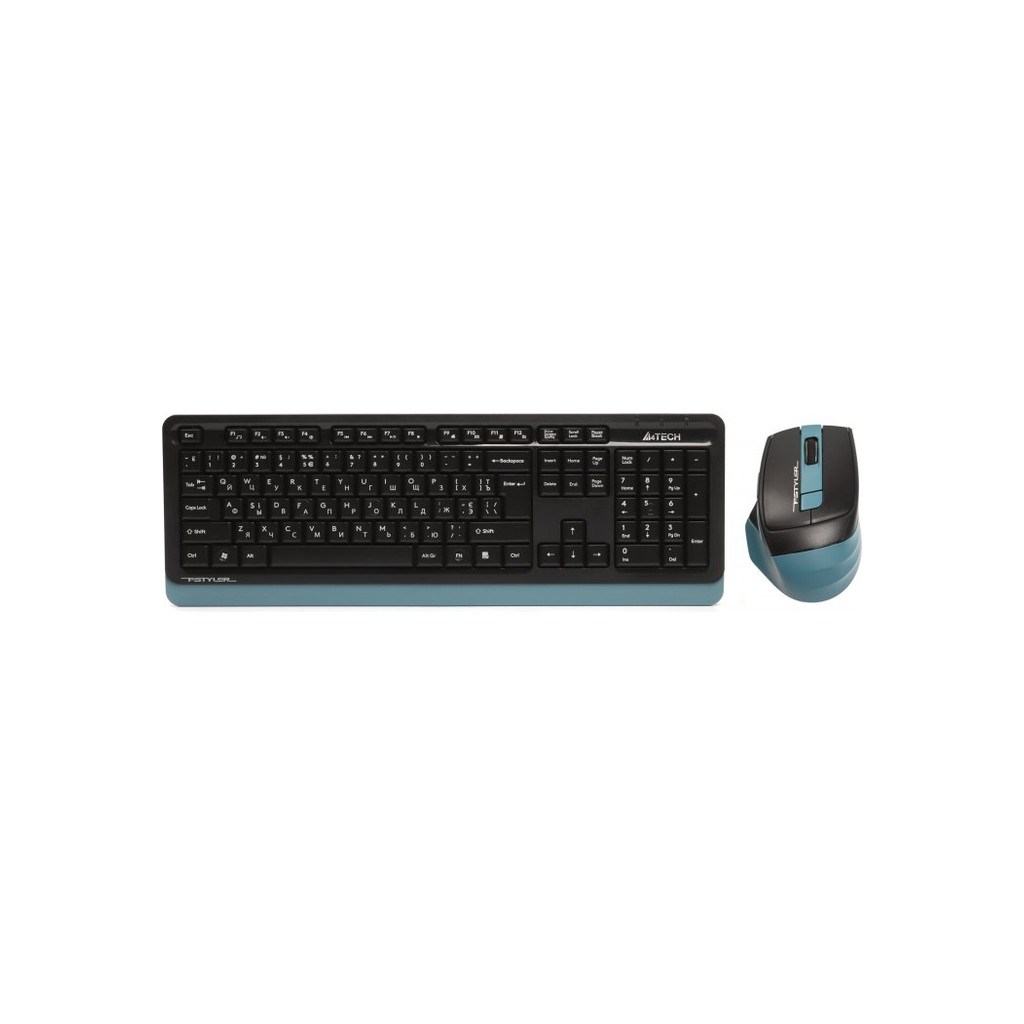 Клавіатура A4Tech FG1035 Wireless Navy Blue (FG1035 Navy Blue)