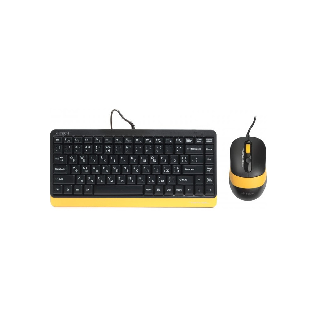 Клавіатура A4Tech FG1110 Wireless Bumblebee (FG1110 Bumblebee)