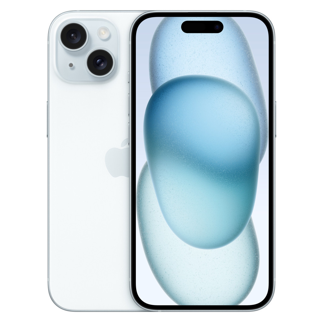 Смартфон Apple iPhone 15 256GB Blue (MTP93) UA