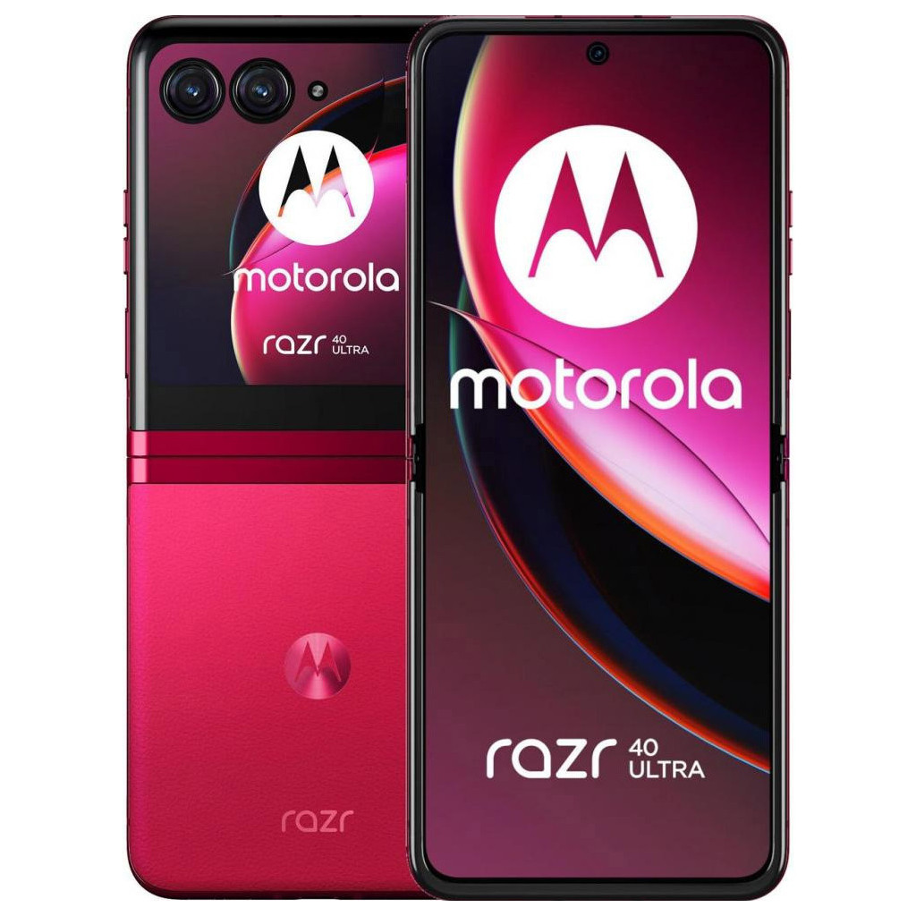 Смартфон Motorola Razr 40 Ultra 8/256GB Viva Magenta (PAX40065RS)