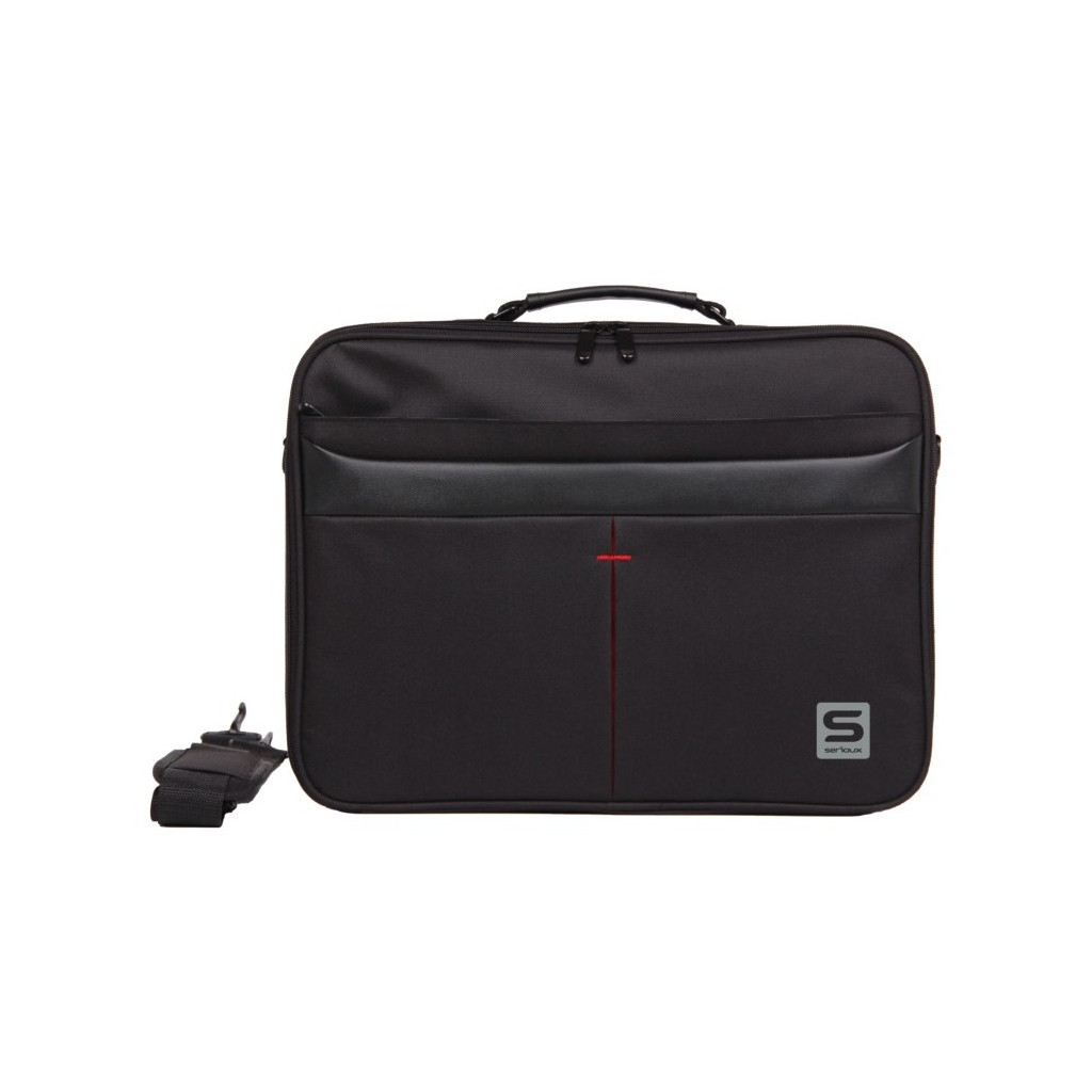 Сумка, Рюкзак, Чехол Serioux 15.6" Laptop bag 8444 Black (SRX-8444)