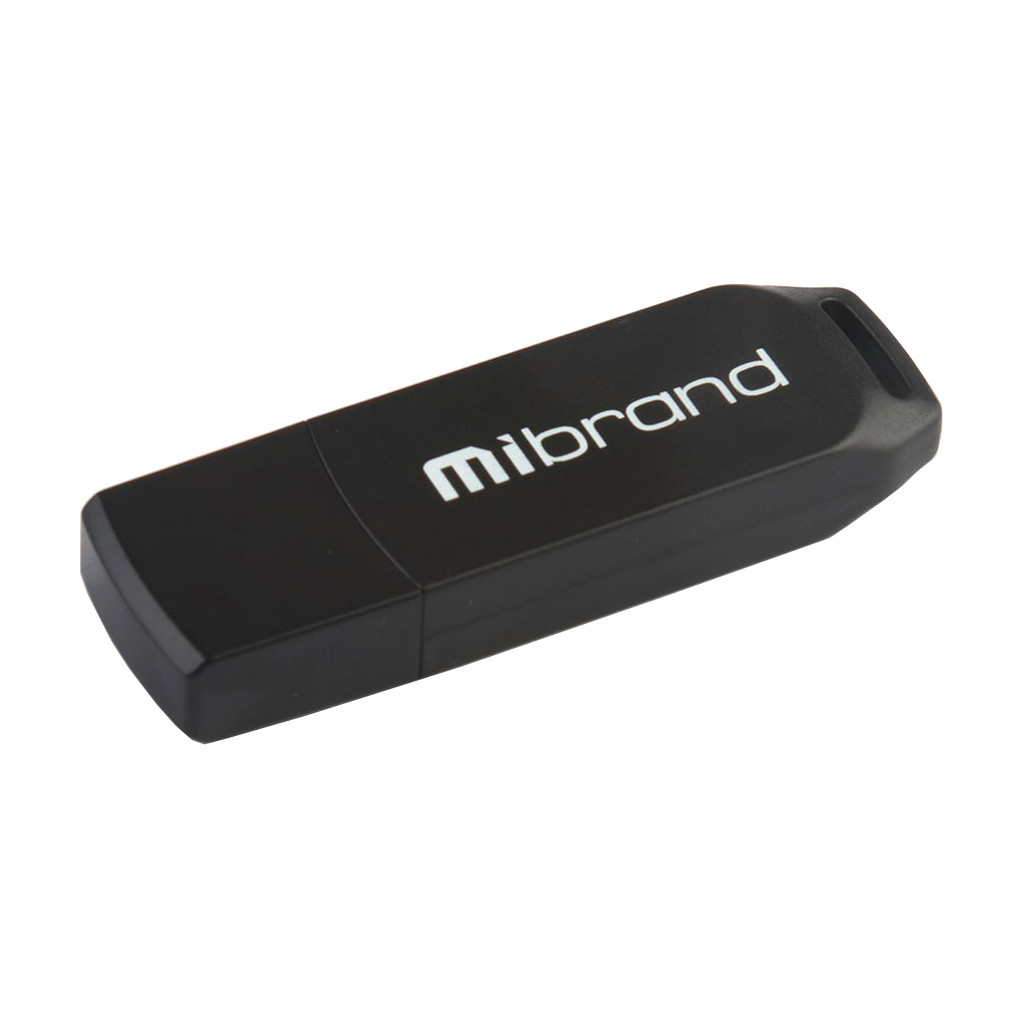 Флеш пам'ять USB Mibrand 16GB Mink Black USB 2.0 (MI2.0/MI16P4B)