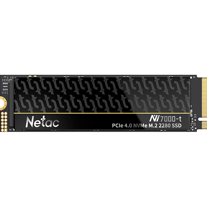 SSD накопичувач Netac SSD M.2  512GB  PCIe 4.0 NV7000-t + радіатор