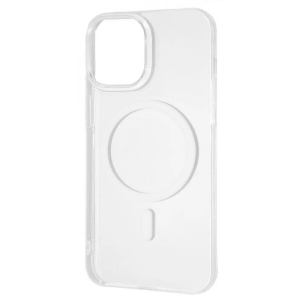 Чехол-накладка WAVE iPhone 15 Pro Max Premium Crystal Case with MagSafe (Transparent)
