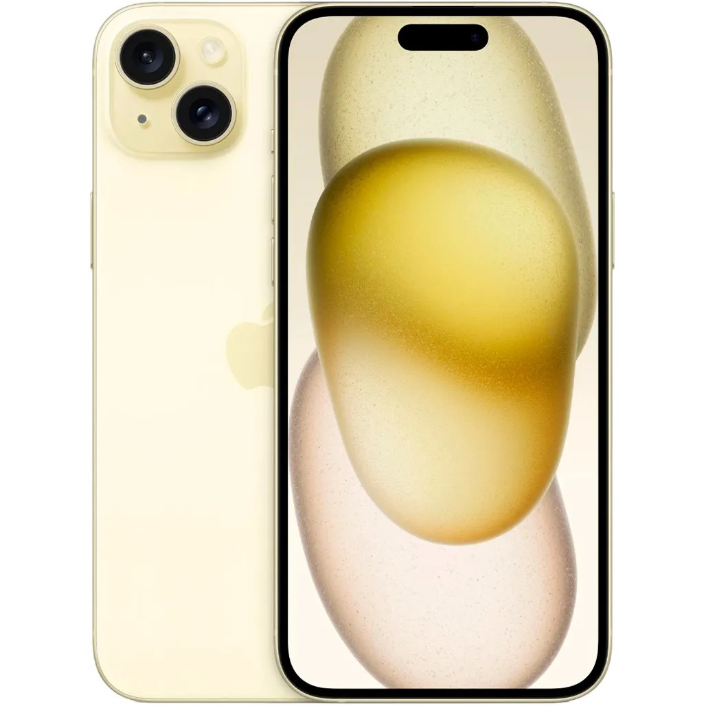 Смартфон Apple iPhone 15 Plus 128GB Yellow (MU123) UA