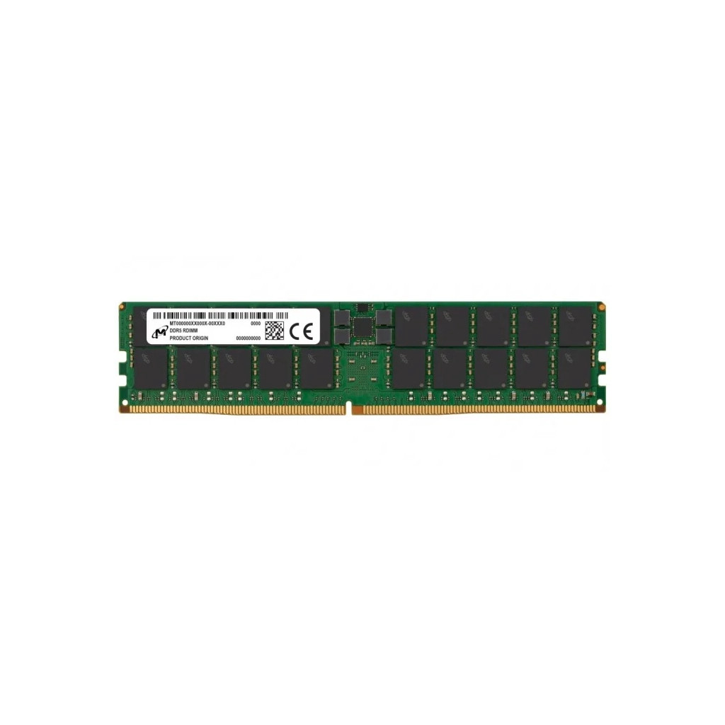 Оперативна пам'ять Micron 64GB DDR5 4800MHz (MTC40F2046S1RC48BR)