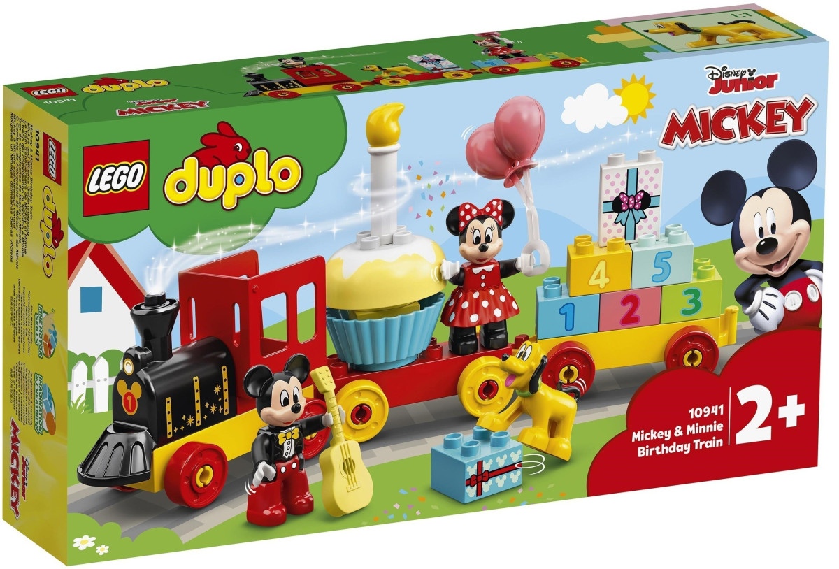 Конструктор LEGO DUPLO Праздничный поезд Микки и Минни (10941)