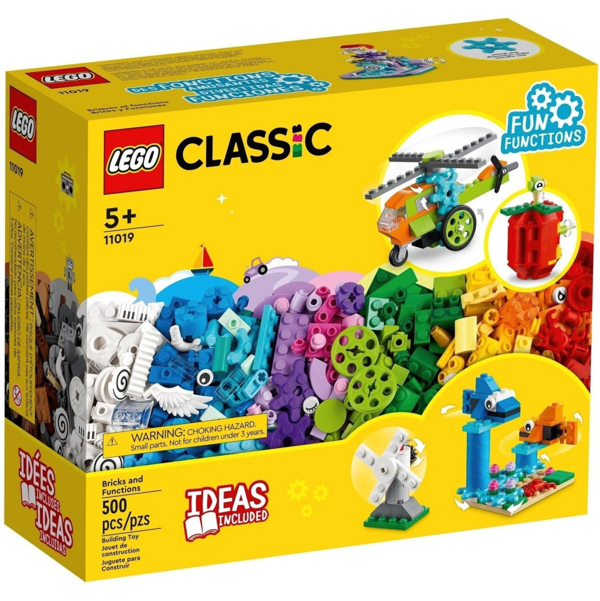 Конструктор LEGO Classic Кубики та функції (11019)