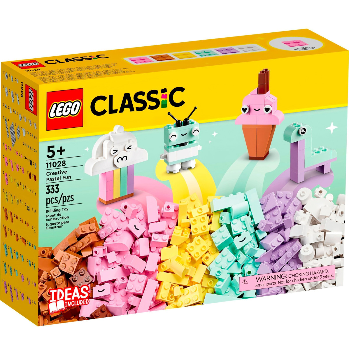 Конструктор LEGO Classic Творчі пастельні веселощі (11028)