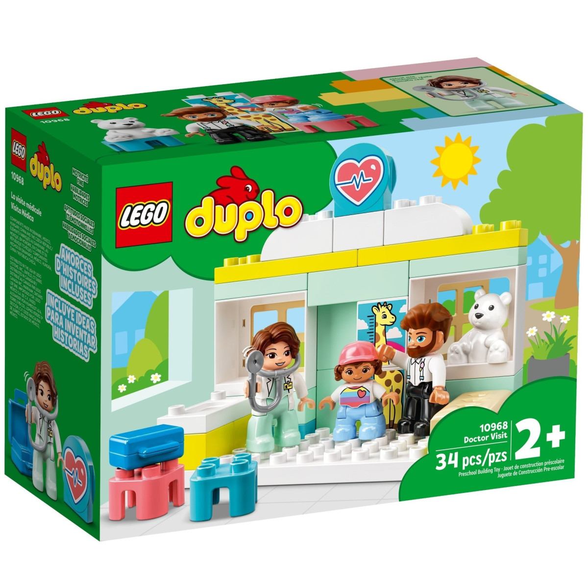 Конструктор LEGO DUPLO Town Візит лікаря (10968)