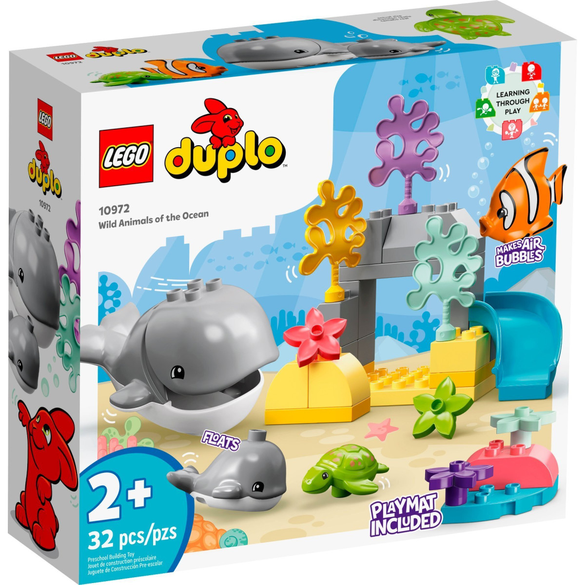 Конструктор LEGO DUPLO Town Дикие животные океана (10972)