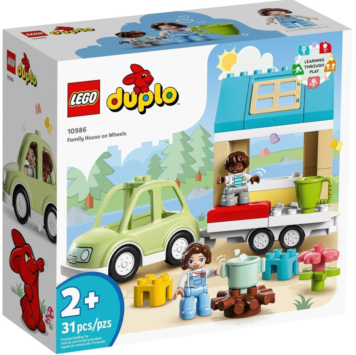 Конструктор LEGO DUPLO Town Семейный дом на колесах (10986)