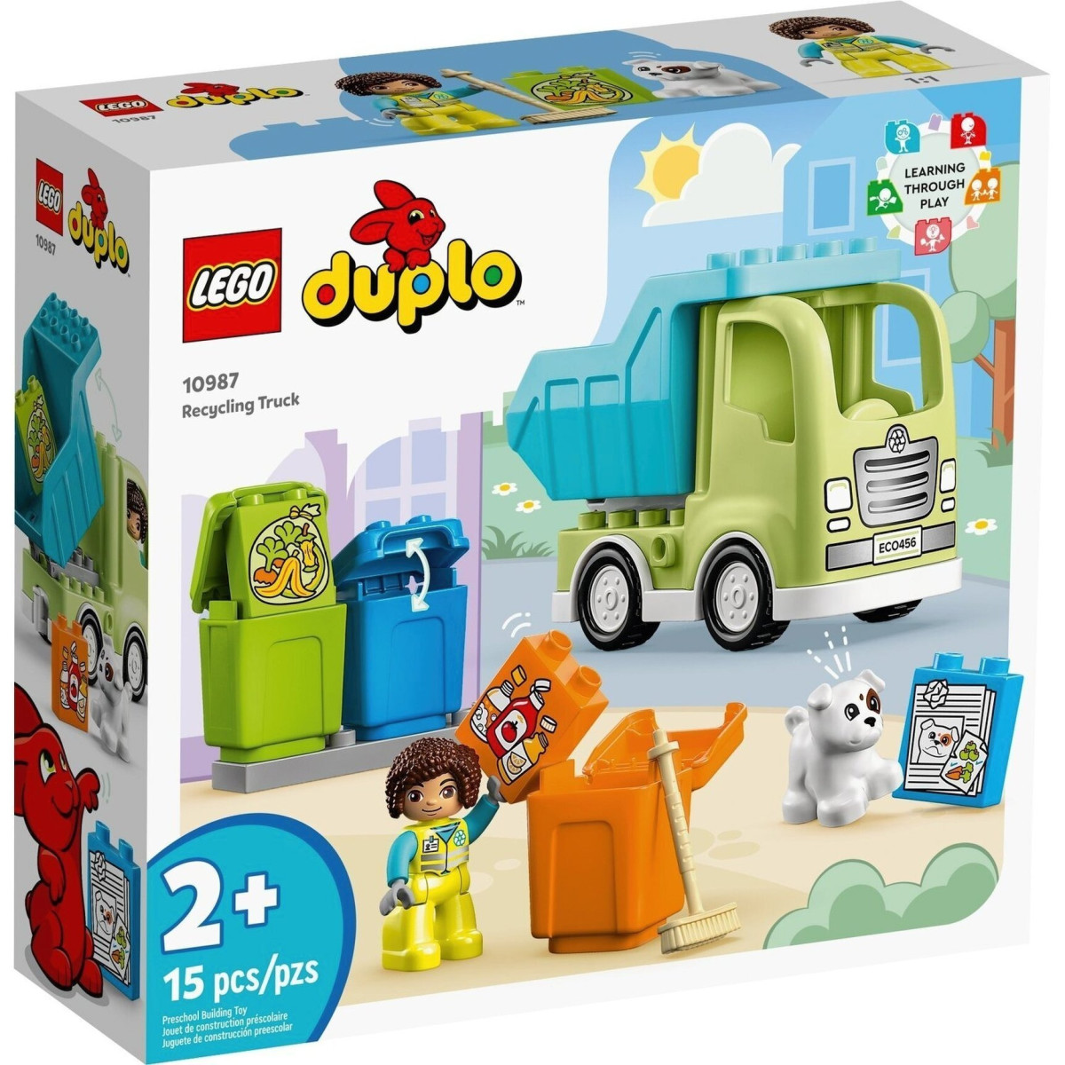 Конструктор LEGO DUPLO Town Сміттєпереробна вантажівка (10987)