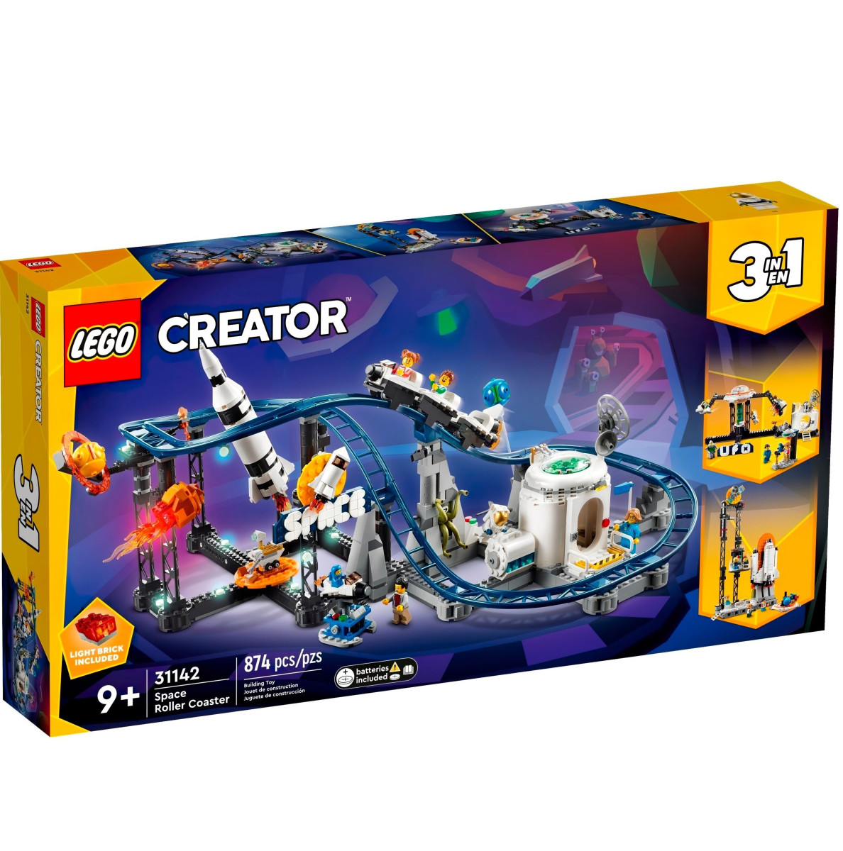 Конструктор LEGO Creator Космічні гірки (31142)