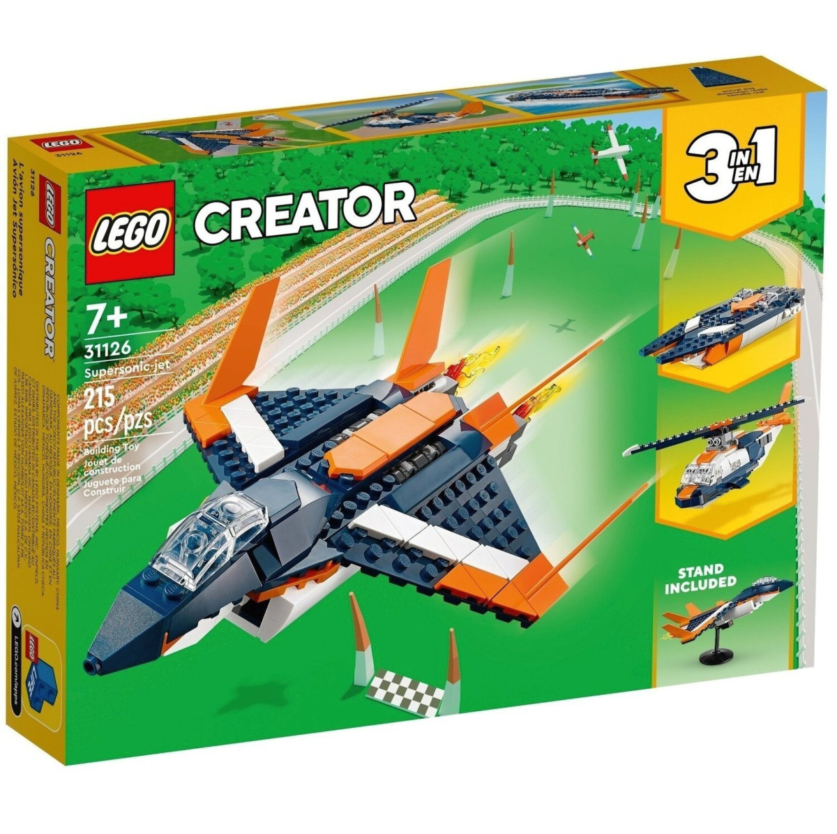 Конструктор LEGO Creator Сверхзвуковой самолет (31126)