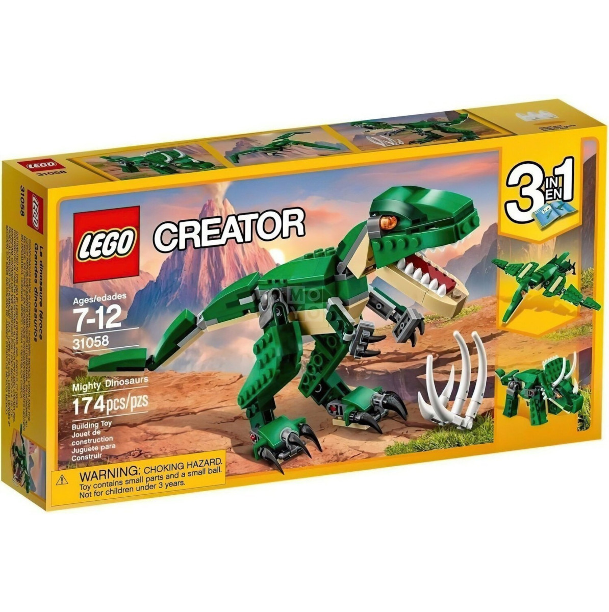 Конструктор LEGO Creator Мощные динозавры (31058)