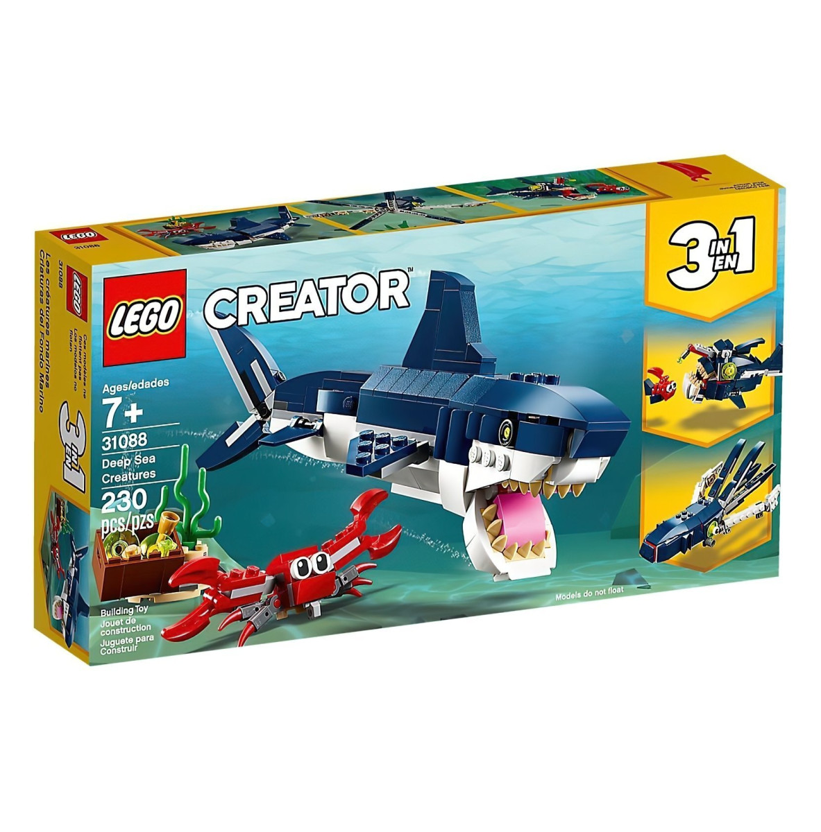Конструктор LEGO Creator Мешканці морських глибин (31088)