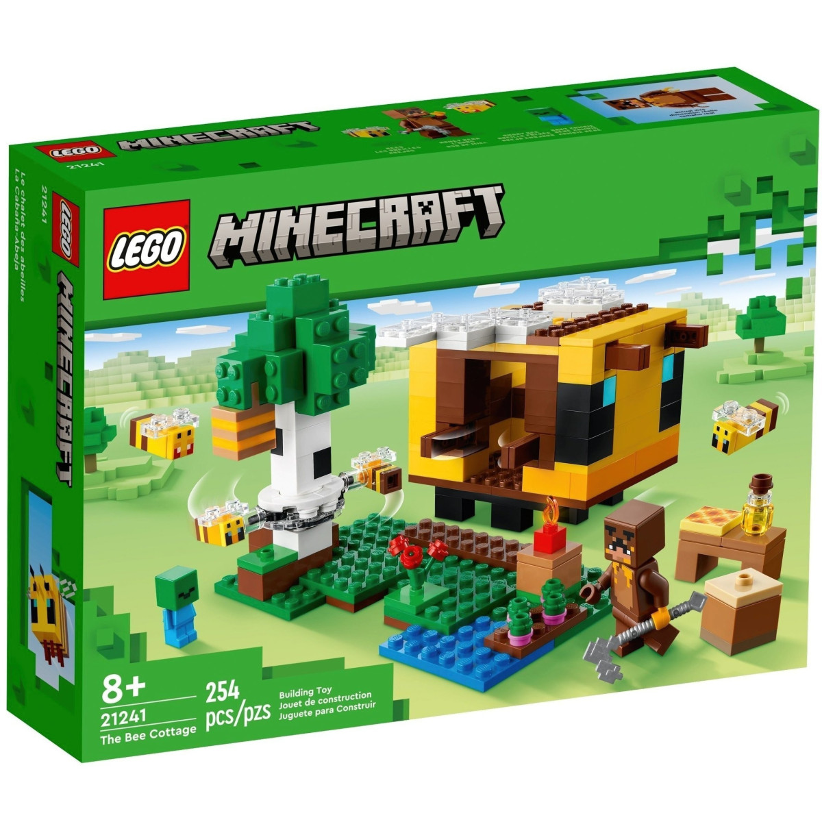 Конструктор LEGO Minecraft Бджолиний будиночок (21241-)