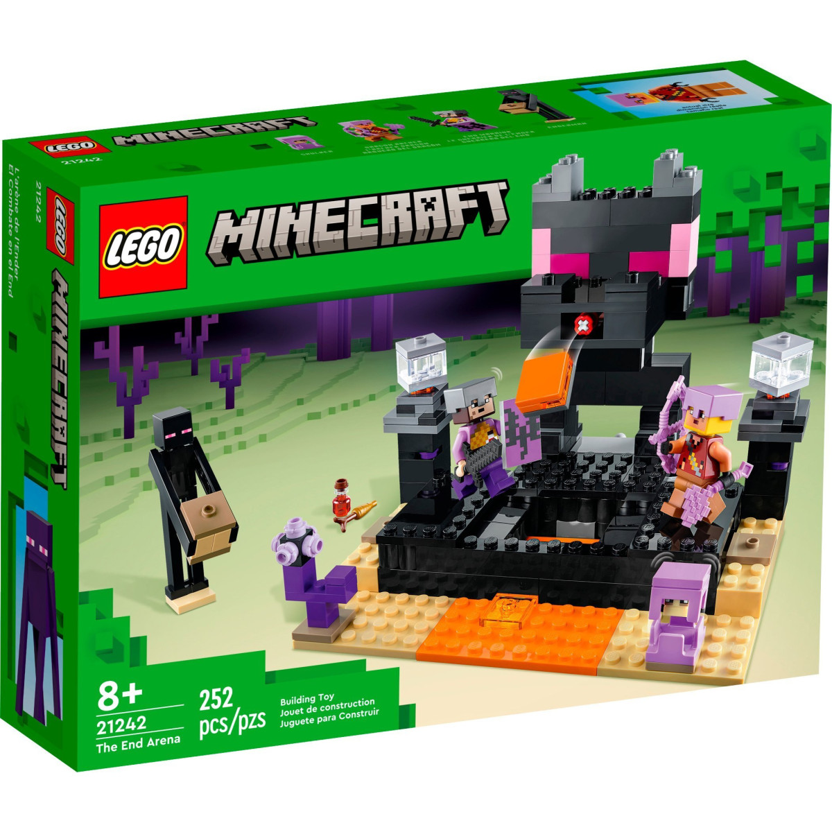 Конструктор LEGO Minecraft Конечная арена (21242)