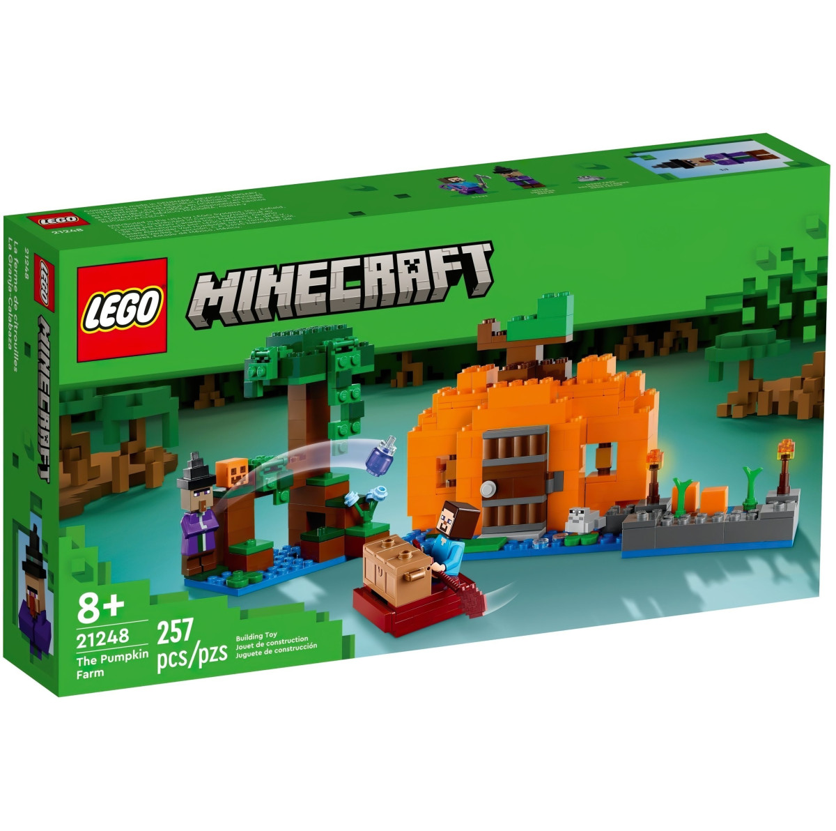 Конструктор LEGO Minecraft Гарбузова ферма (21248)