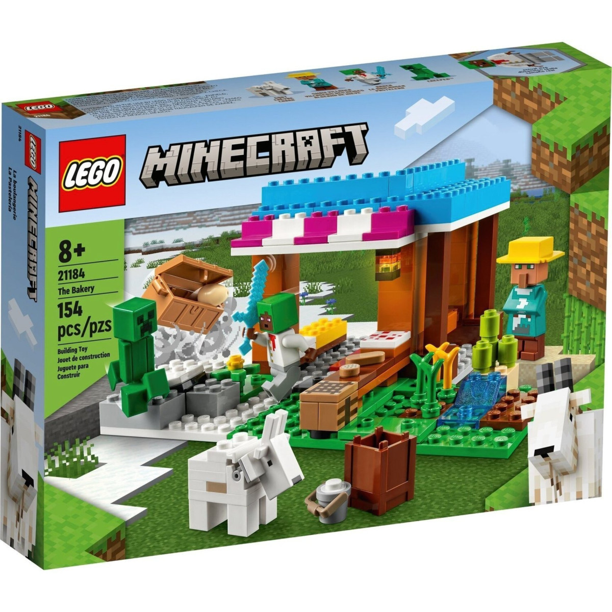 Конструктор LEGO Minecraft Пекарня (21184-)