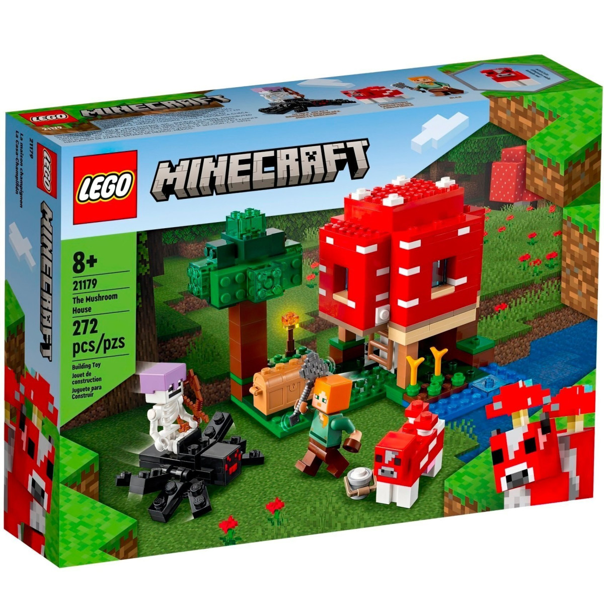 Конструктор LEGO Minecraft Грибний будинок (21179)
