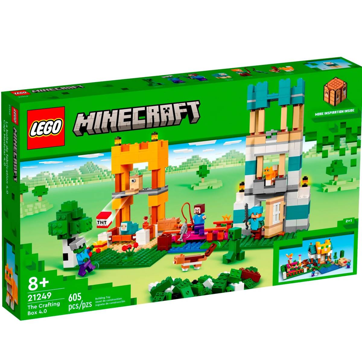 Конструктор LEGO Minecraft Скриня для творчості 4.0 (21249-)