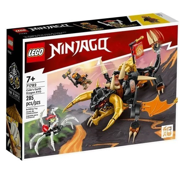 Конструктор LEGO Ninjago Земляной дракон Коула EVO (71782)