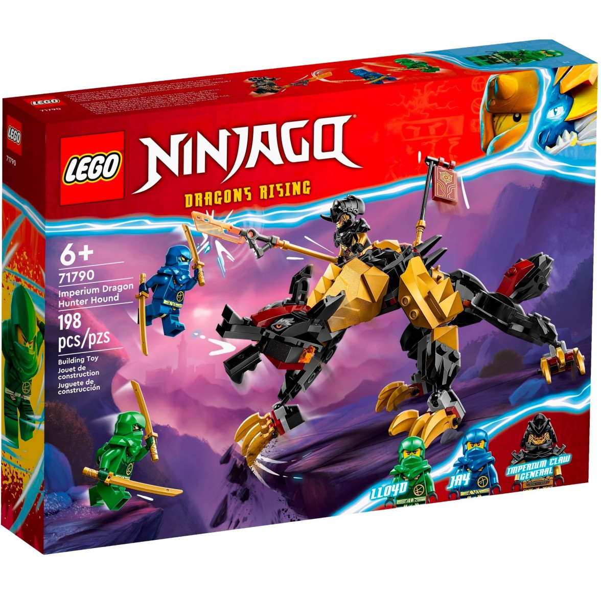 Конструктор LEGO Ninjago Імперський гончак мисливця на драконів (71790)