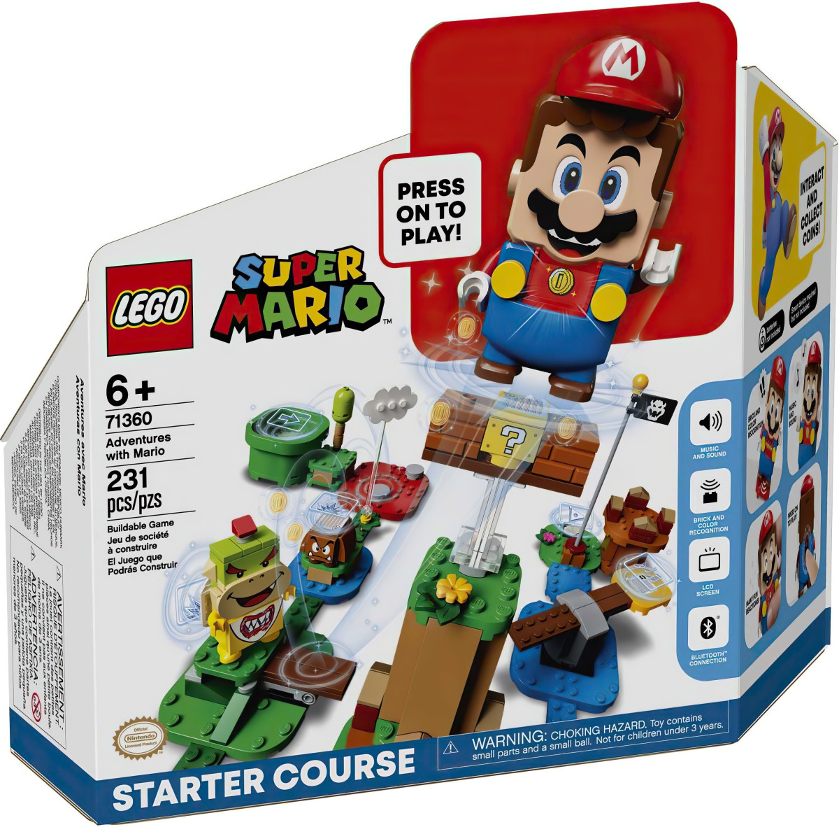 Конструктор LEGO Super Mario™ Пригоди з Маріо (71360)