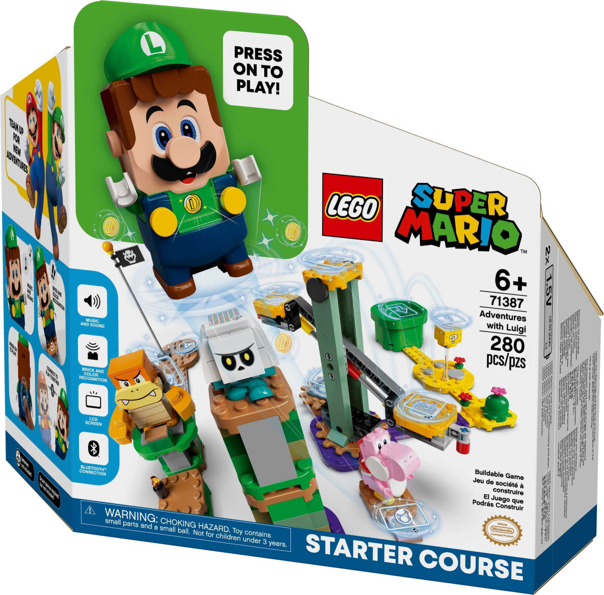Конструктор LEGO Super Mario Приключения из Луиджи. Стартовый набор (71387)