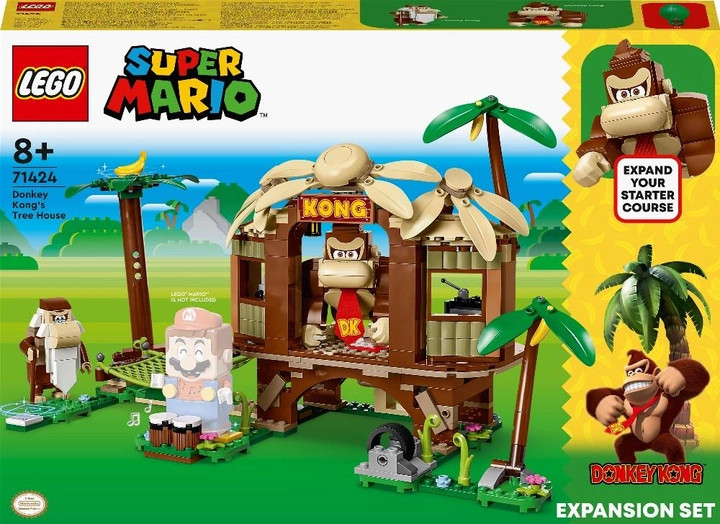 Конструктор LEGO Super Mario Будинок на дереві Донкі Конґ. Додатковий набір (71424)