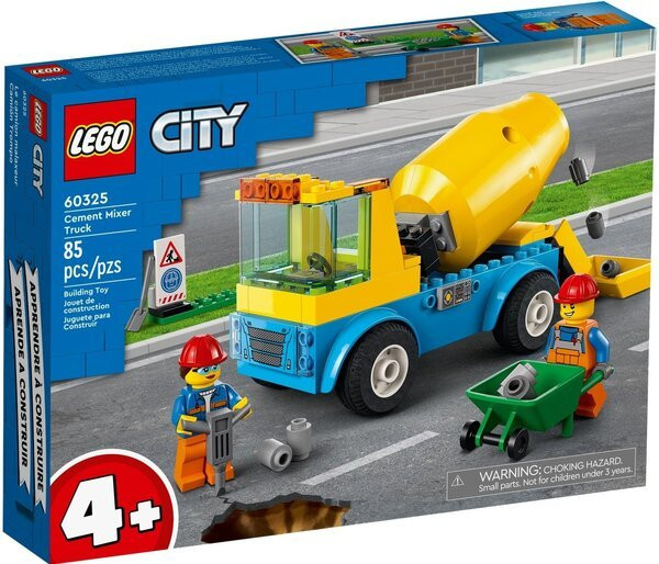 Конструктор LEGO City Вантажівка-бетонозмішувач (60325)