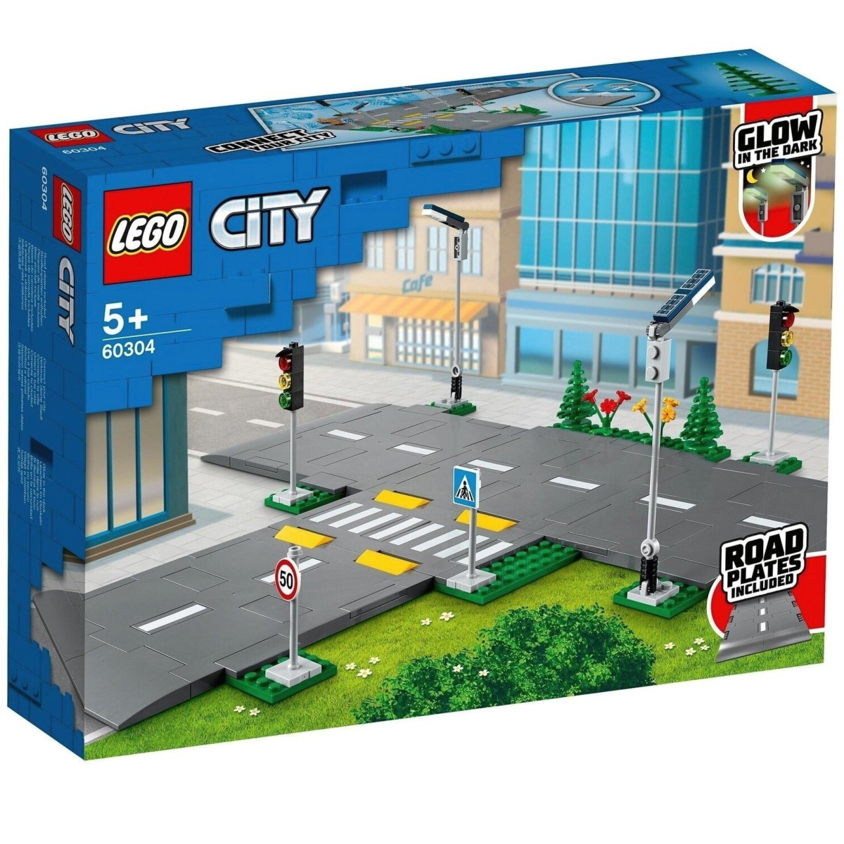 Конструктор LEGO City Town Дорожные плиты (60304)
