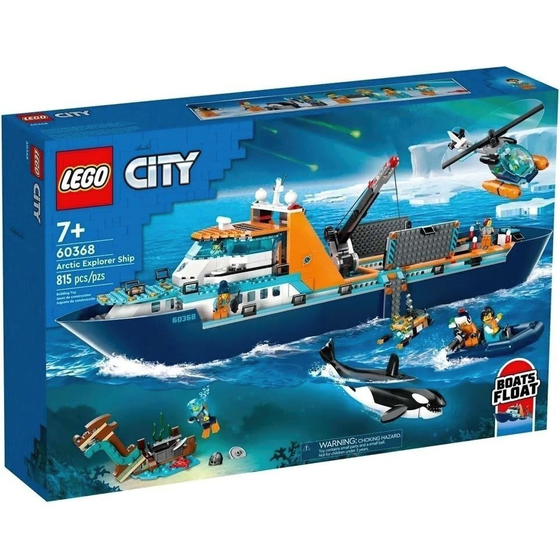 Конструктор LEGO City Арктичний дослідницький корабель (60368)