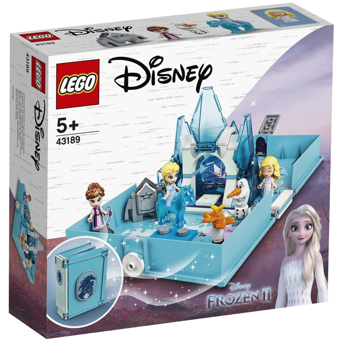 Конструктор LEGO Disney Princess Книга приключений Эльзы и Нокк (43189)