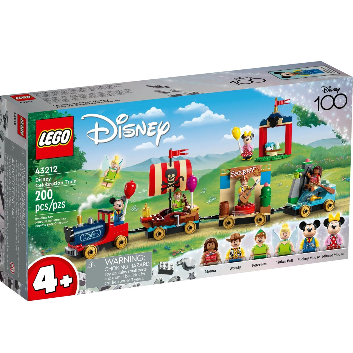 Конструктор LEGO Disney Святковий потяг (43212)