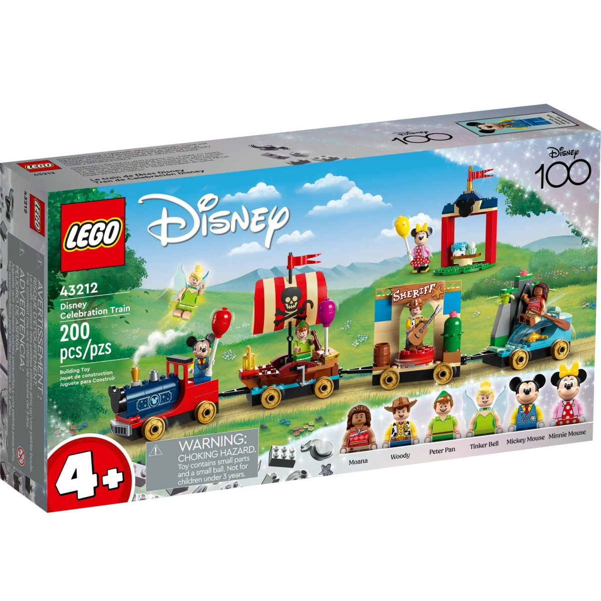 Конструктор LEGO Disney Праздничный поезд (43212)