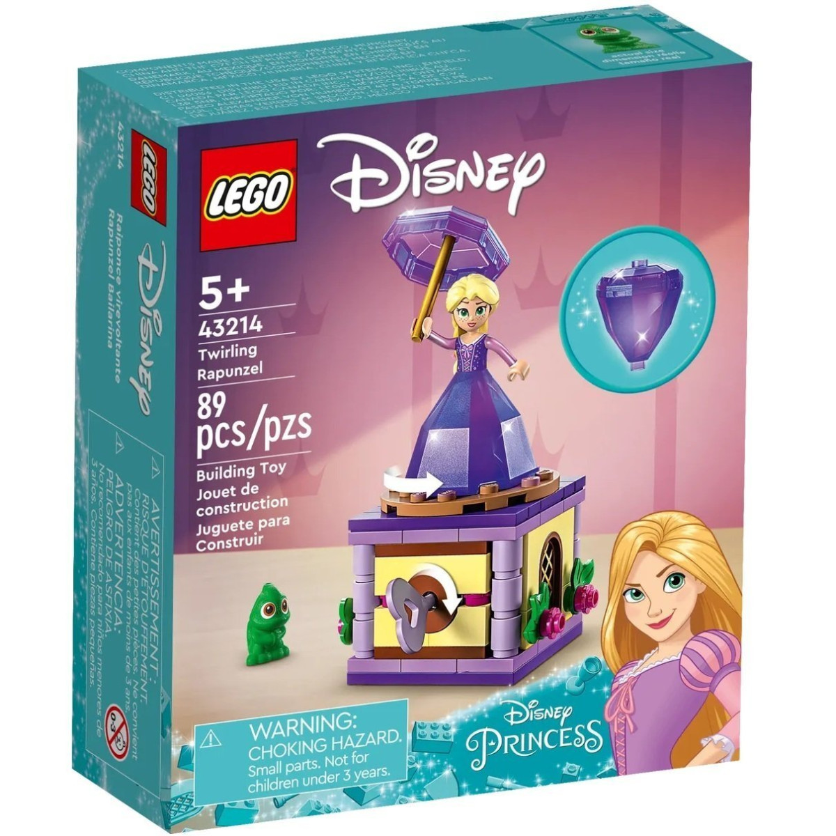 Конструктор LEGO Disney Princess Вращающийся рапунцель (43214)