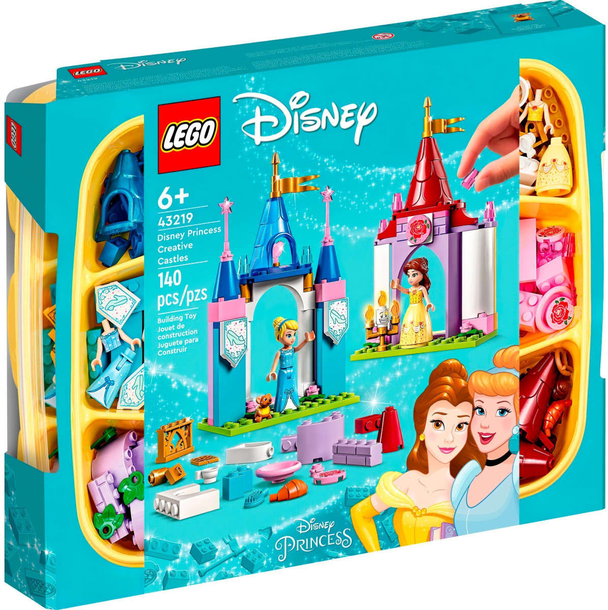 Конструктор LEGO Disney Princess Творческие замки диснеевских принцесс (43219)