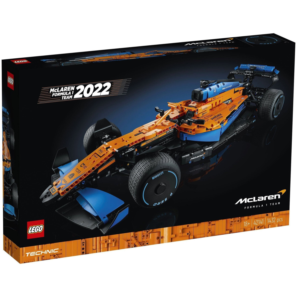 Конструктор LEGO Technic Гоночный автомобиль McLaren Formula 1™ (42141)