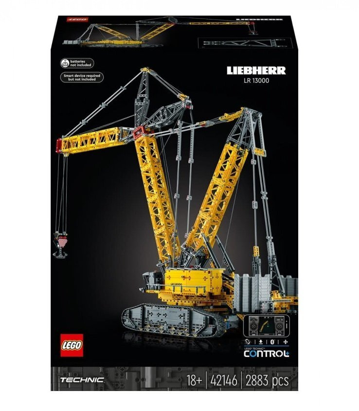 Конструктор LEGO Technic Гусеничний підйомний кран Liebherr LR 13000 (42146)