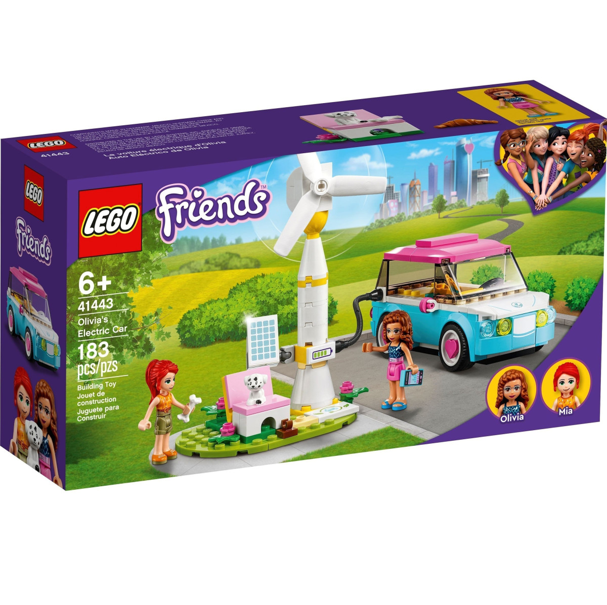 Конструктор LEGO Friends Електромобіль Олівії (41443)