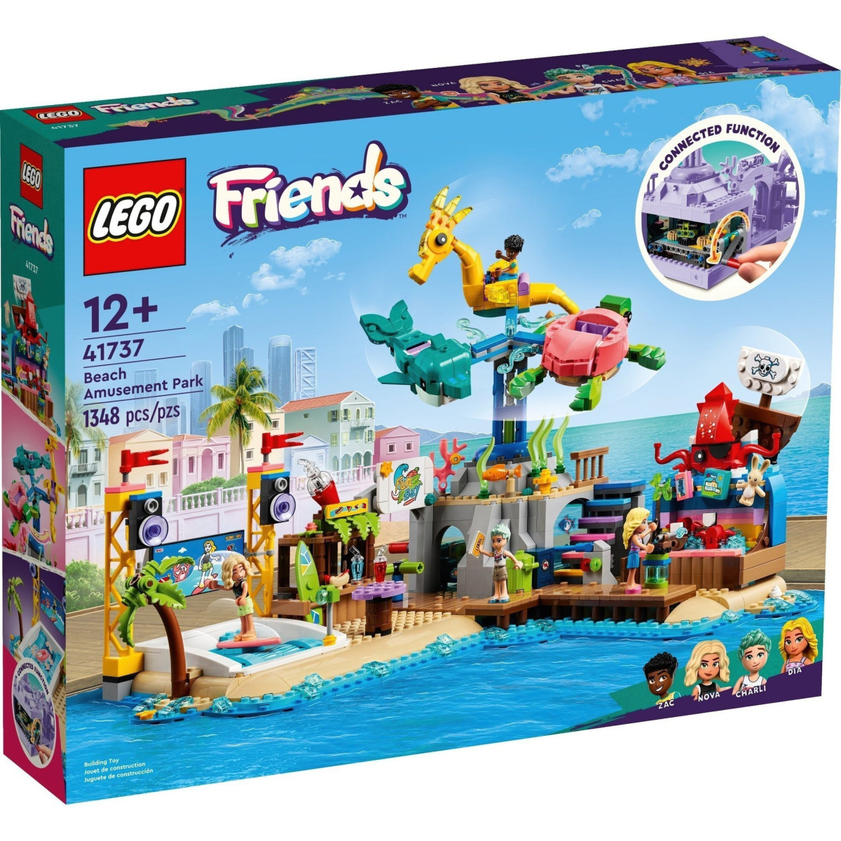 Конструктор LEGO Friends Пляжний парк розваг (41737)