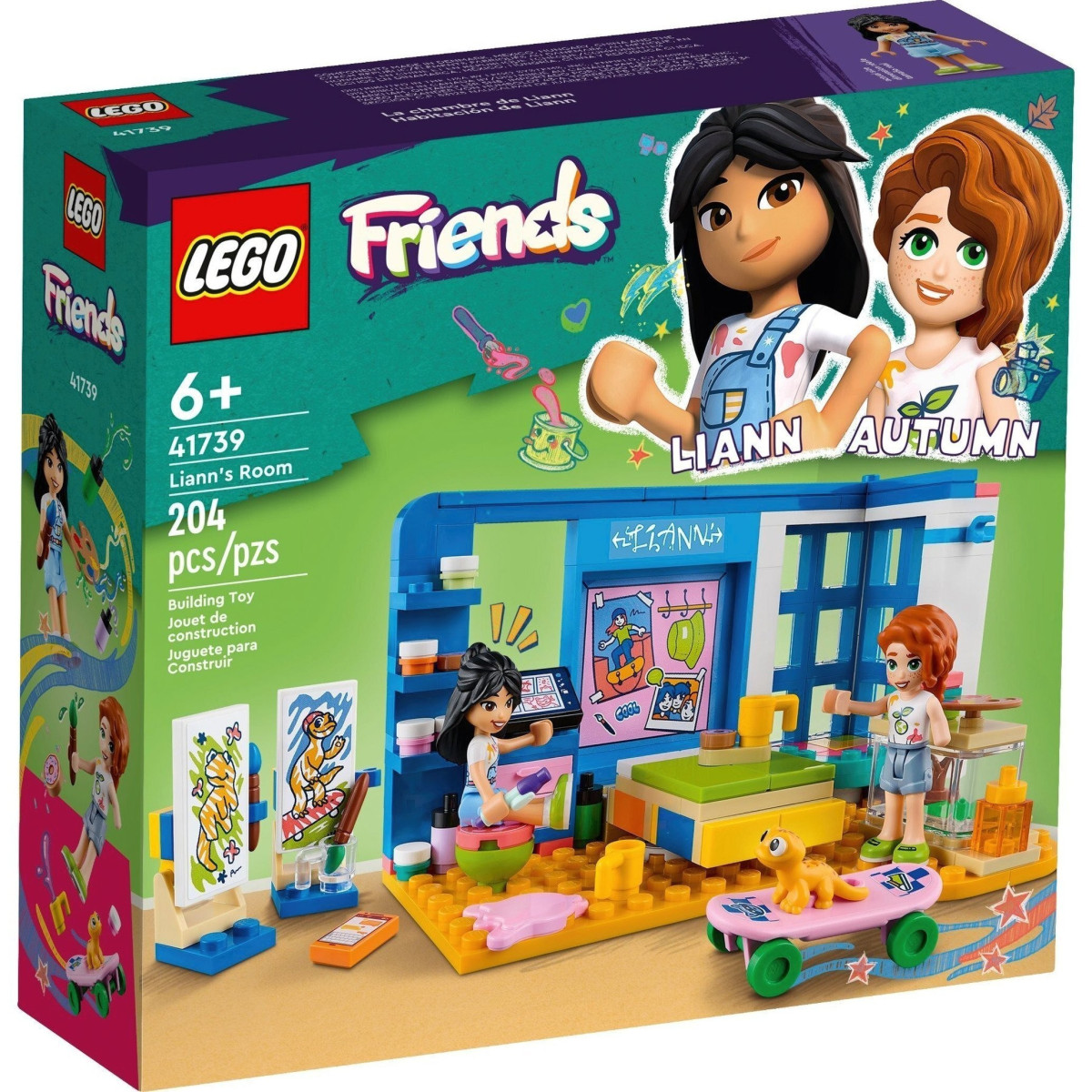 Конструктор LEGO Friends Кімната Ліан (41739)