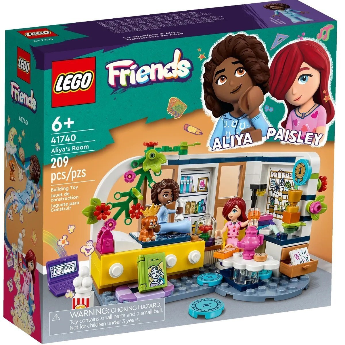 Конструктор LEGO Friends Кімната Алії (41740)