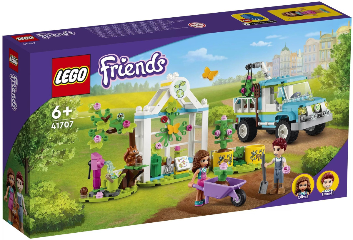 Конструктор LEGO Friends Автомобіль для саджання дерев (41707)