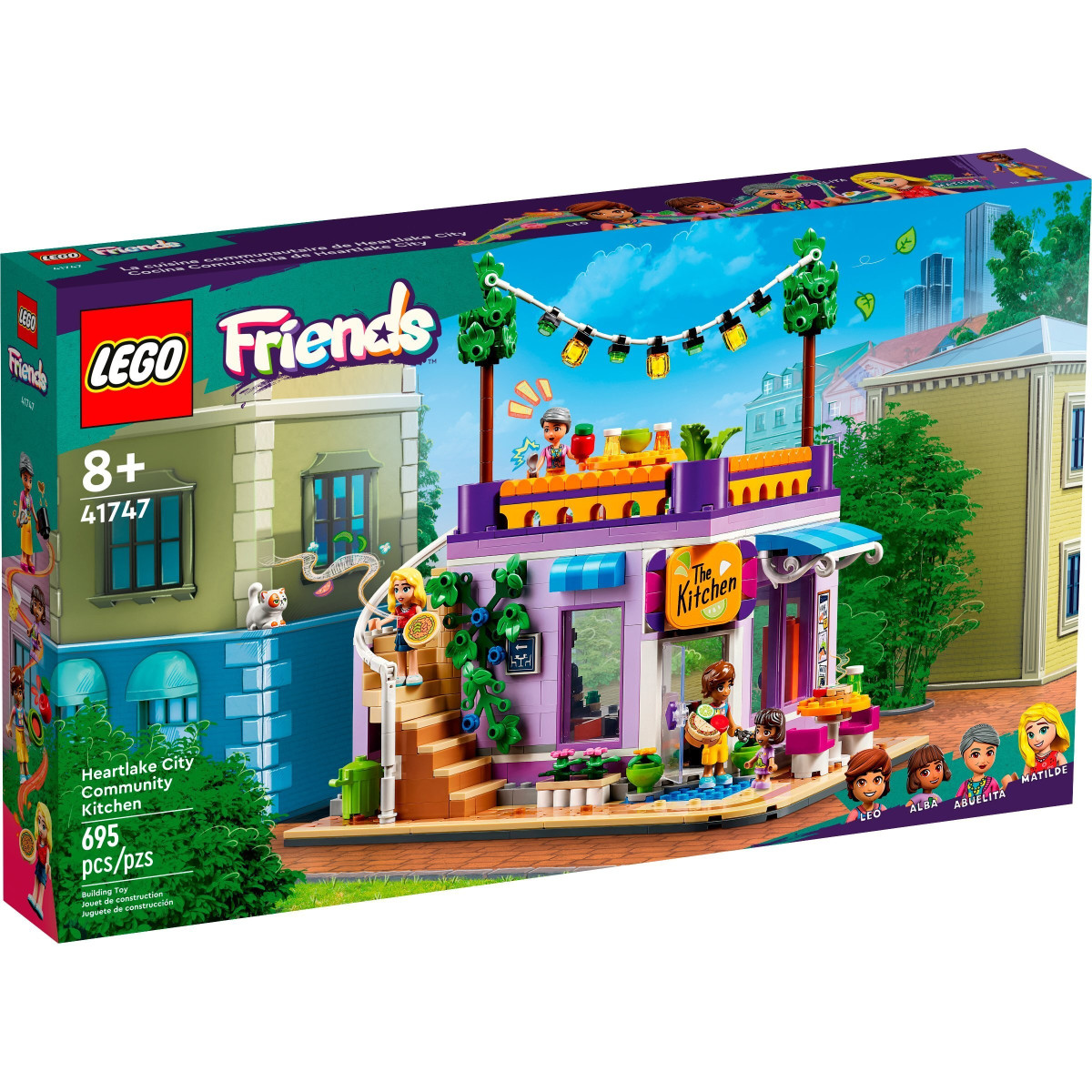 Конструктор LEGO Friends Хартлейк-Сити. Общественная кухня (41747)