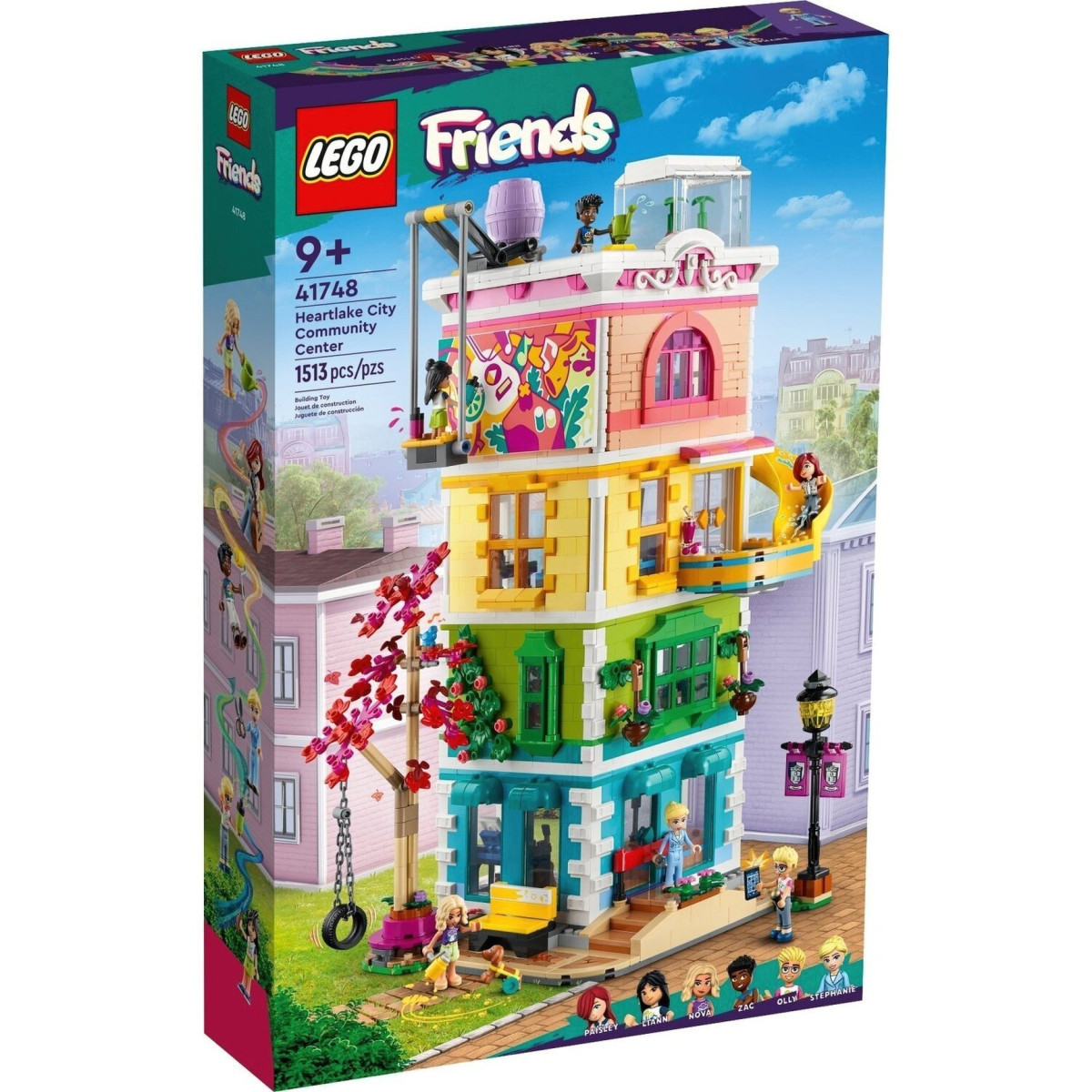 Конструктор LEGO Friends Хартлейк-Сіті. Громадський центр (41748)
